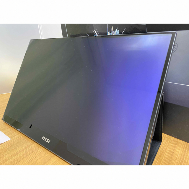商談決定【未使用・未開封】MSI Optix MAG161V モバイルモニター 高
