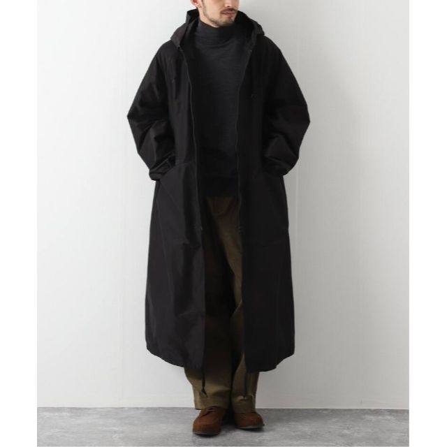 COMOLI - comoli コモリ 22AW コットン シルク フーデッド ロング