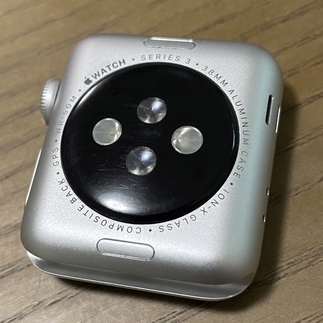 Apple watch series3 38mm シルバー GPSモデル