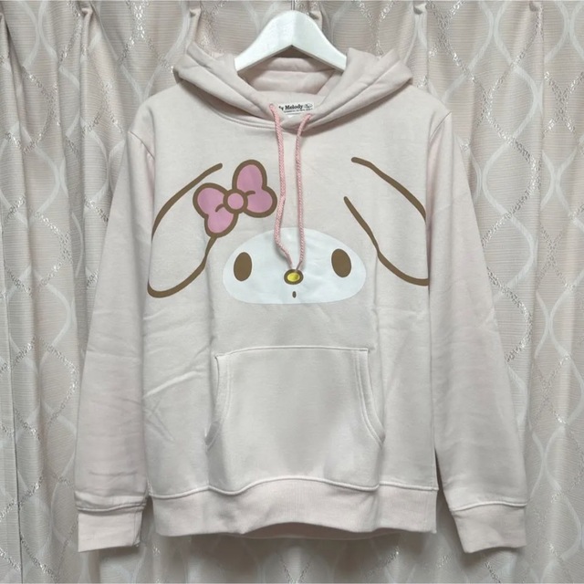 sanrio レア マイメロ裏起毛パーカーMサイズ - パーカー