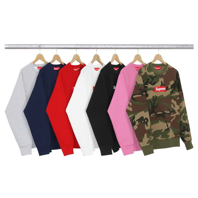 Supreme 2015AW Box Logo Crewneck