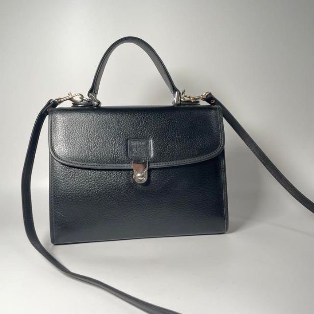 上品 Burberry バーバリー - BURBERRY 2way 内側チェック ハンドバッグ