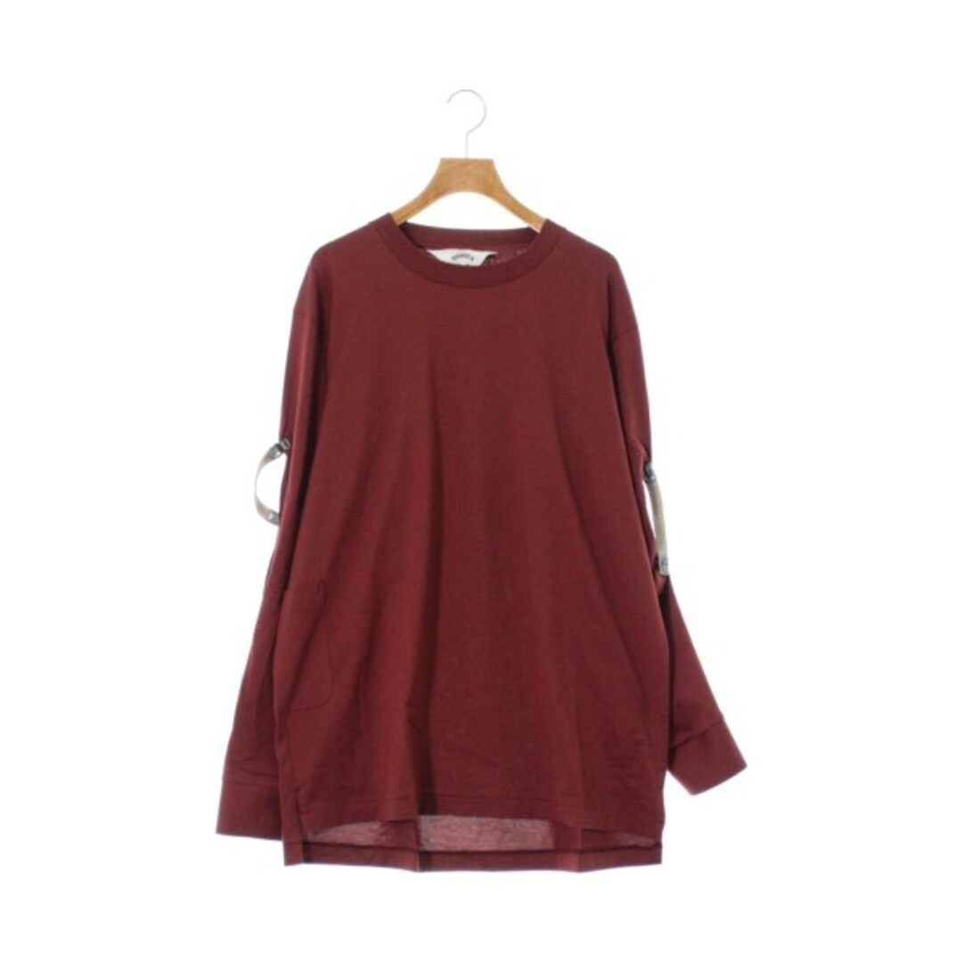 SUNSEA サンシー Tシャツ・カットソー 2(M位) 赤