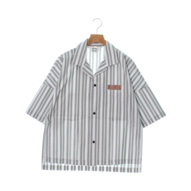 美品　SUNSEA サンシー　プルオーバーシャツ　ポケット付　ホワイト　サイズ2