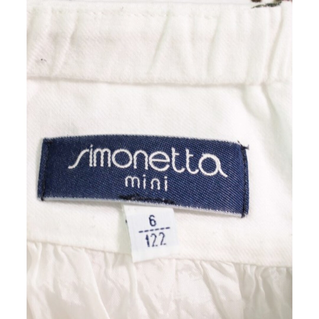 simonetta mini スカート（その他） 122cm 【古着】【中古】 キッズ/ベビー/マタニティのキッズ服女の子用(90cm~)(スカート)の商品写真
