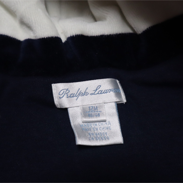 Ralph Lauren(ラルフローレン)のラルフローレン　ベビー　ポンチョ　12M キッズ/ベビー/マタニティのベビー服(~85cm)(ジャケット/コート)の商品写真