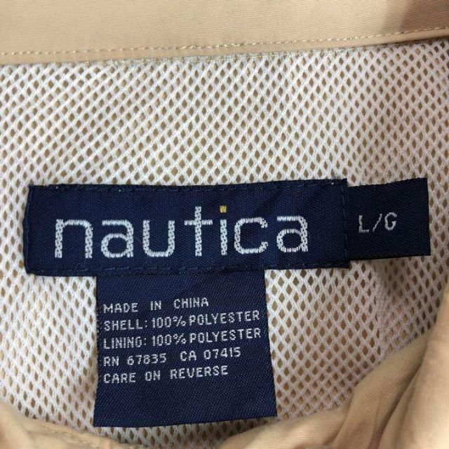 NAUTICA ノーティカ　ゴルフ　ワンポイント刺繍　スイングトップ　L