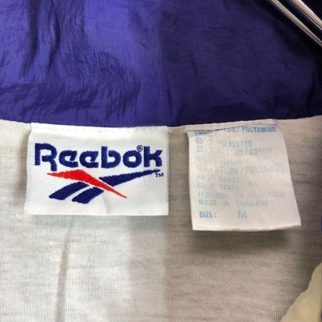 90s 　Reebok リーボック　マルチカラー　ナイロンジャケット