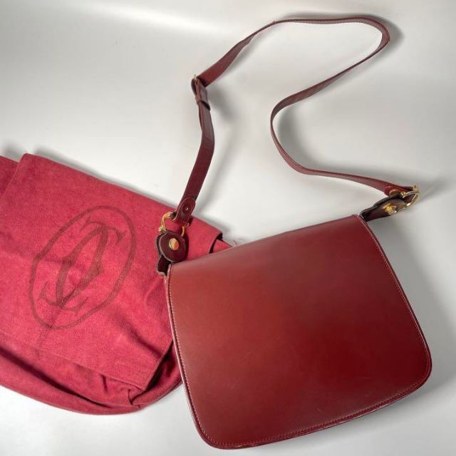 サイズ】 Cartier - Cartier ショルダーバッグ(保存袋付)の通販 by