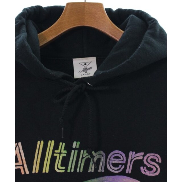 Alltimers(オールタイマーズ)のAlltimers オールタイマーズ パーカー L 黒 【古着】【中古】 メンズのトップス(パーカー)の商品写真