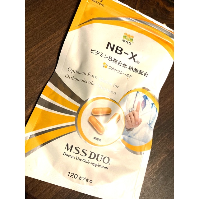 安❗️MSS DUO NB-X （ビタミンB群サプリメント）120粒 食品/飲料/酒の健康食品(ビタミン)の商品写真