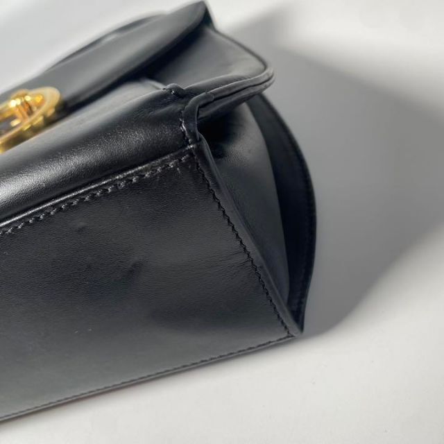 カルティエ Cartier パンテール ハンドバッグ レザー ゴールド金具