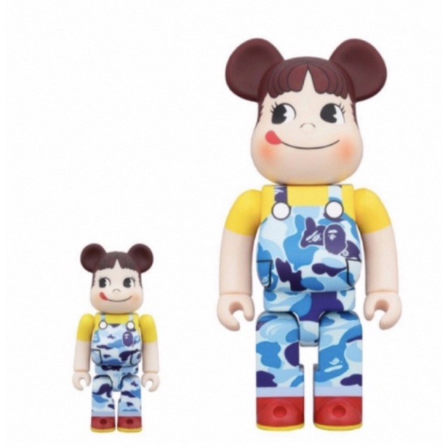 be@rbrick b@pe ペコちゃん　100%& 400%