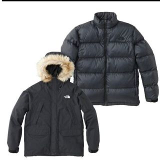 ザノースフェイス(THE NORTH FACE)の美品　ノースフェイス　グレーストリクライメイトジャケット ファー・ダウン付き(ダウンジャケット)