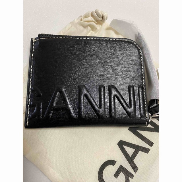 新品 GANNI ガニー ミニ財布 ミニウォレット 財布 コンパクト