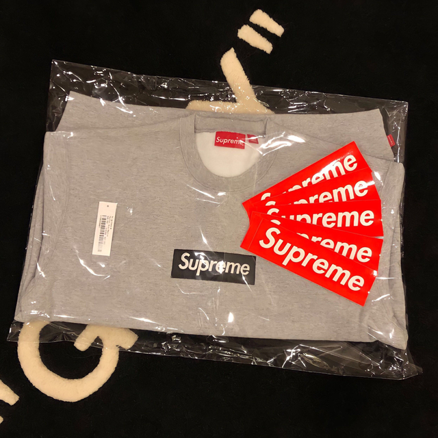 Supreme box logo sweatshirt M Glay