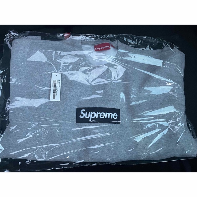 Supreme(シュプリーム)のSupreme Box Logo Crewneck HeatherGrey XL メンズのトップス(スウェット)の商品写真