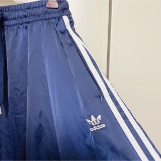 アディダス(adidas)のadidas サイドラインジャージスカート(ロングスカート)