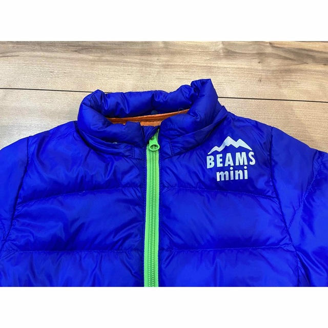 BEAMS(ビームス)のダウンジャケット(フード取り外し可能) キッズ/ベビー/マタニティのキッズ服男の子用(90cm~)(ジャケット/上着)の商品写真