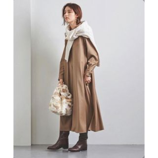 ユナイテッドアローズ(UNITED ARROWS)の【大人カジュアル】UNITED ARROWS  フレア シャツワンピース(ロングワンピース/マキシワンピース)