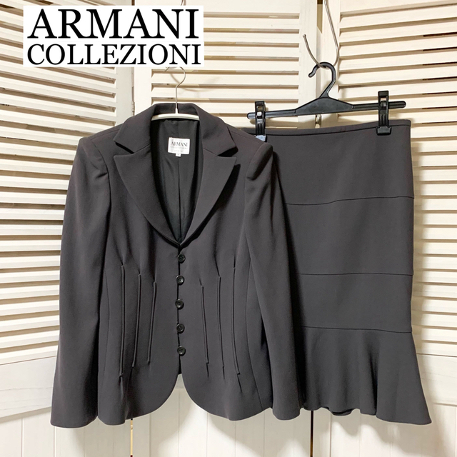 ARMANI COLLEZIONI セットアップ スーツ スカート 38-