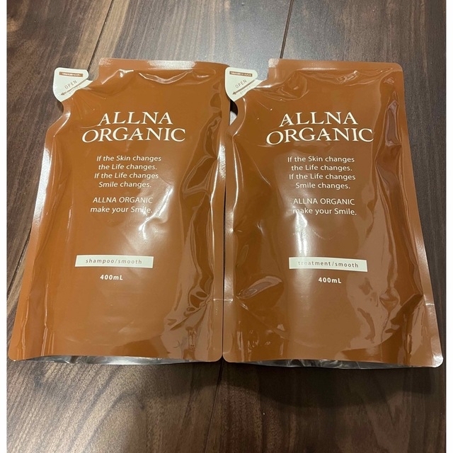 ALLNA ORGANIC(オルナオーガニック)のALLNA ORGANIC  シャンプー　トリートメント　詰め替え コスメ/美容のヘアケア/スタイリング(シャンプー/コンディショナーセット)の商品写真