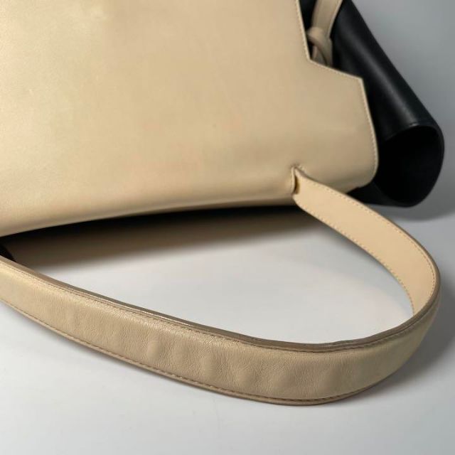素晴らしい外見 celine - トートバッグ ハンドバッグ バイカラー