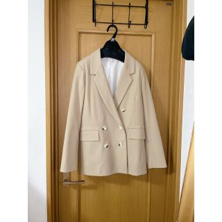 Rosary Moon パンツ ジャケット セットアップ ベージュ ボトムス-