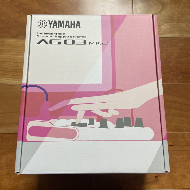 YAMAHA ヤマハ AG03MK2 w ライブストリーミングミキサー - ミキサー