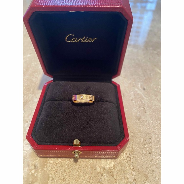 Cartier(カルティエ)のカルティエ　LOVEウェディングリング　ダイヤモンド1個 レディースのアクセサリー(リング(指輪))の商品写真