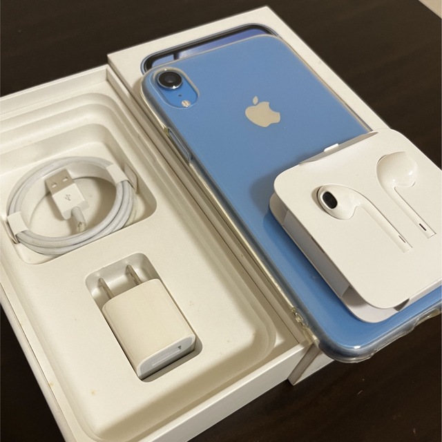 Apple - iPhone XR ブルー 64GB SIMフリー 海外モデルの通販 by