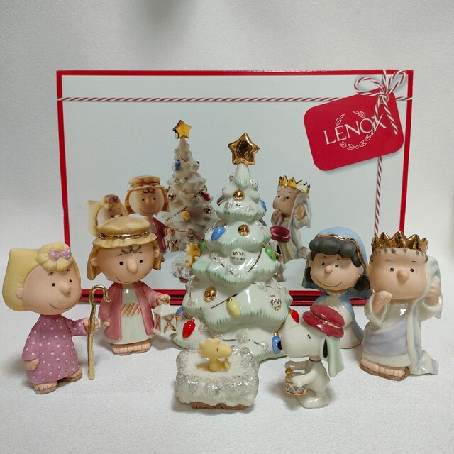 PEANUTS Lenox ピーナッツ フィギュア クリスマス レノックス