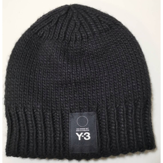 ワイスリー(Y-3)のy-3 Yohji Yamamotoビーニー　ニット帽(ニット帽/ビーニー)