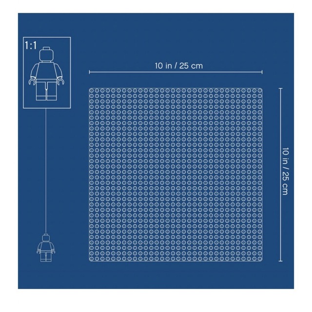 Lego(レゴ)のレゴ(LEGO) クラシック 基礎板 <ブルー> 10714 キッズ/ベビー/マタニティのおもちゃ(積み木/ブロック)の商品写真