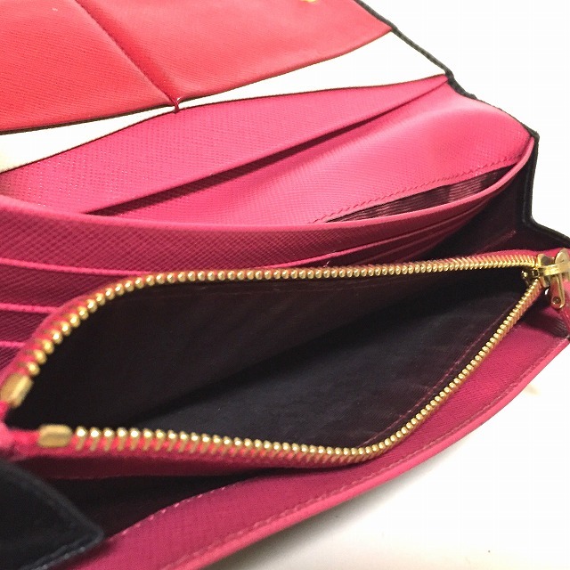 PRADA(プラダ) 長財布 - 黒 レザー PRADA(プラダ) 長財布 - 黒 レザー