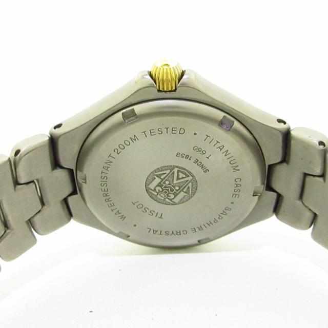 TISSOT(ティソ) 腕時計 T660 メンズ 白 - 3