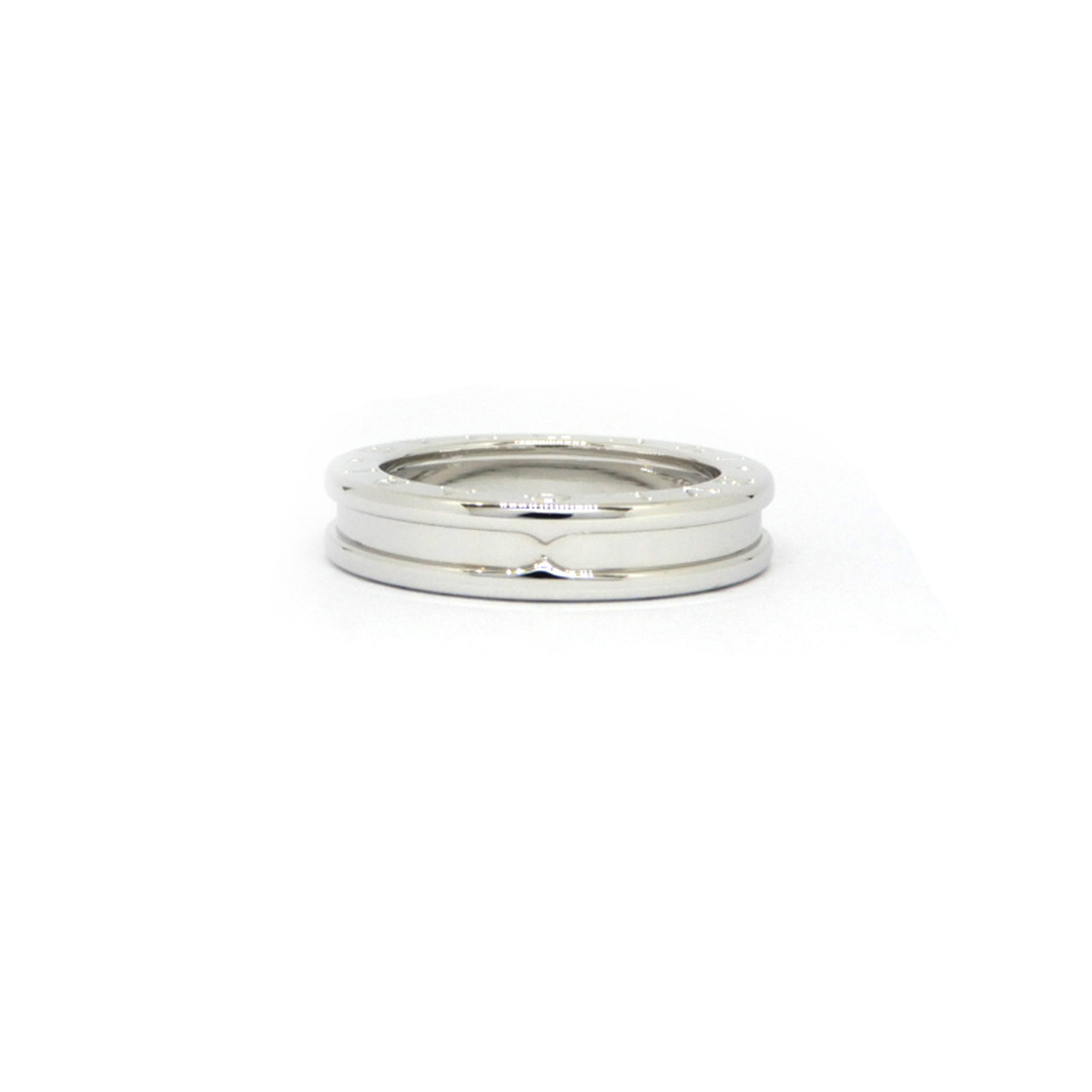 『5年保証』 BVLGARI - 7.2g【ブランドジュエリー】ry #52 XS リング B-ZERO1 K18WG ブルガリ 【中古】BVLGARI リング(指輪)