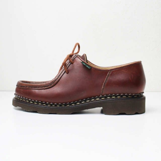 Paraboot(パラブーツ)のParaboot パラブーツ MICHAEL チロリアンシューズ 4/ブラウン マロン ミカエル レザー 23.5cm【2400013077057】 レディースの靴/シューズ(その他)の商品写真