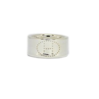 HERMES エルメス SV925 エブリン リング #58 14.0g【ブランド
