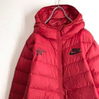 NIKE - NIKE ナイキ ワンポイントロゴ ホワイトダックダウン