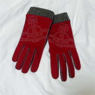 【美品】Vivienne Westwood 手袋 グローブ 赤