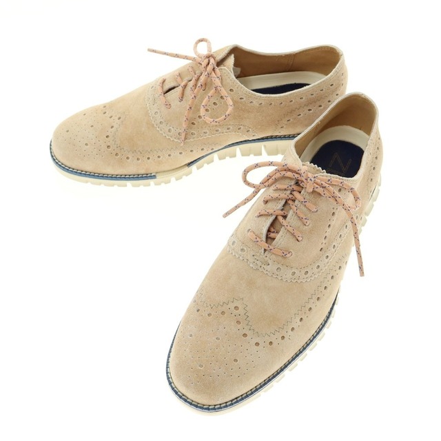 コールハーン COLE HAAN ZEROGRAND GRAND.OS スエード ウイングチップ