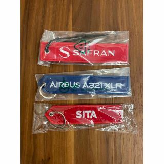 ☆未使用☆フライトタグ/AIRBUS•SITA•SAFRAN☆(ノベルティグッズ)