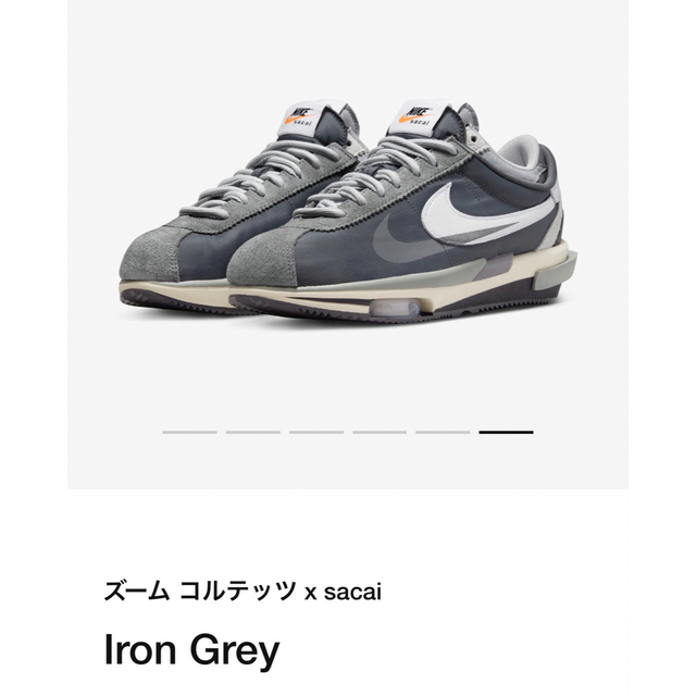 NIKE(ナイキ)のズーム　コルテッツ×sacai メンズの靴/シューズ(スニーカー)の商品写真