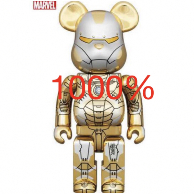 BE@RBRICK(ベアブリック)のBE@RBRICK SORAYAMA IRONMAN REVERSE 1000% エンタメ/ホビーのフィギュア(その他)の商品写真