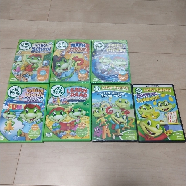 Leap Frog DVD Learning 7枚まとめ