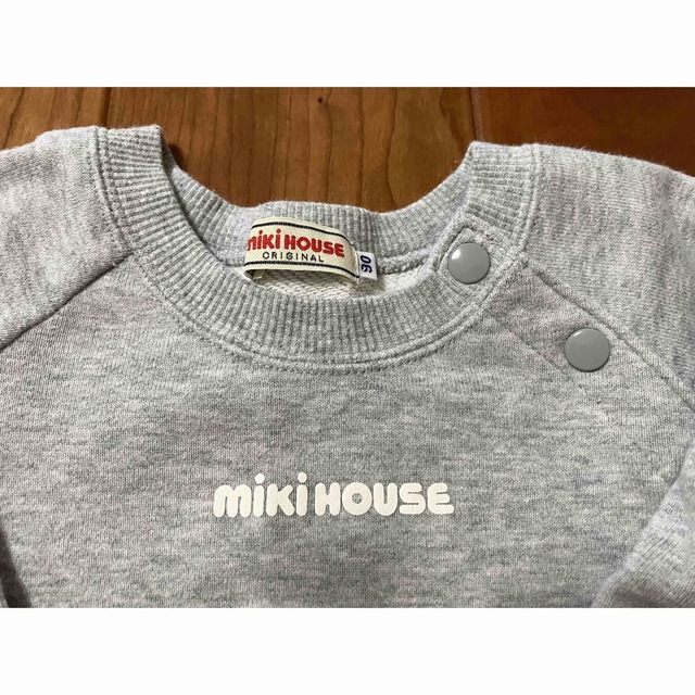 mikihouse(ミキハウス)のトレーナー　90 キッズ/ベビー/マタニティのキッズ服男の子用(90cm~)(ニット)の商品写真