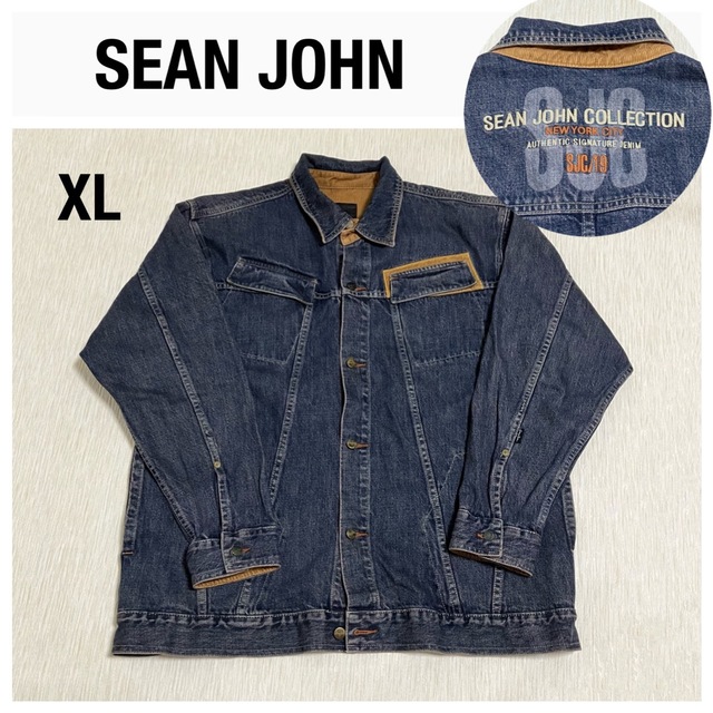 ジャケット/アウターショーンジョン SEAN JOHN デニム カバーオール XL オーバーサイズ