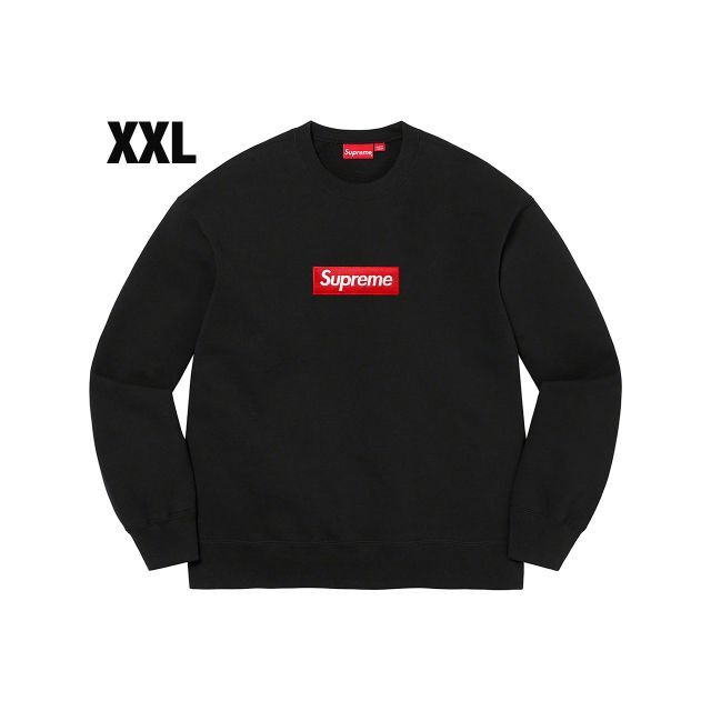 Supreme Box Logo Crewneck Black XXL