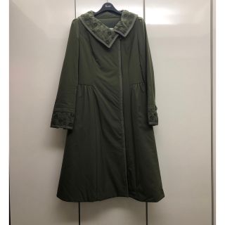 Rene フォックスファー セーブル混ニット モッズコート 毛皮 ルネ 36